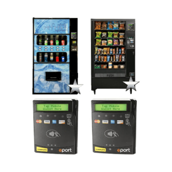 Combo Used Vending Machine Package for sale