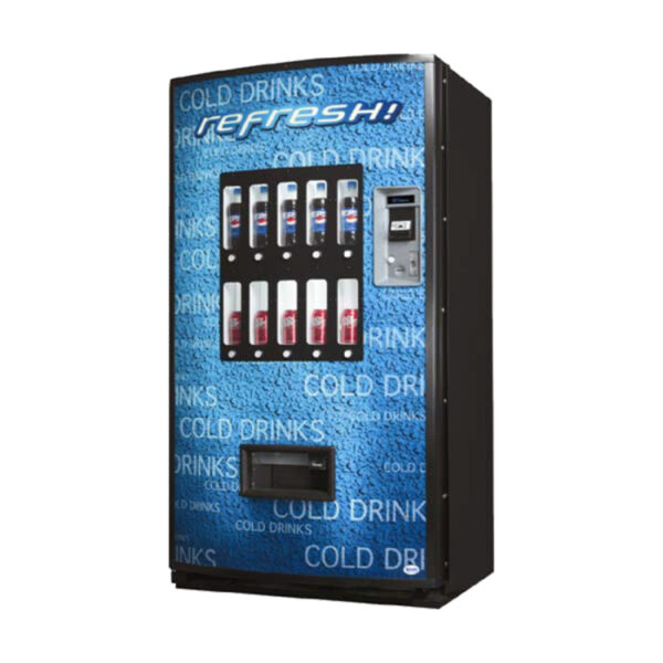 Vendo 721 Blue Refresh Vending Machine For Sale