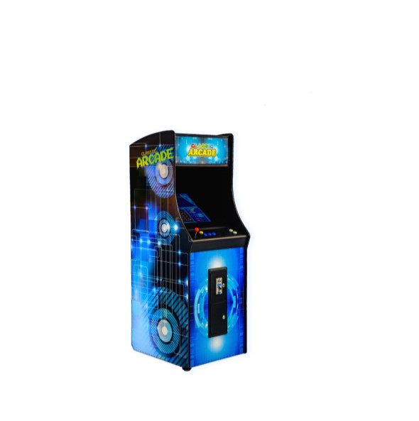 FULL-SIZED UPRIGHT ARCADE GAME FEATURING 60 CLASSIC GAMES for sale